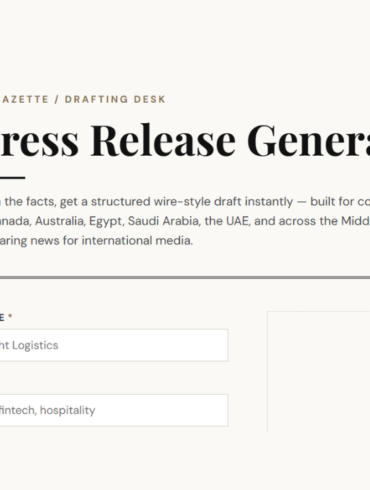 Press Release Generator